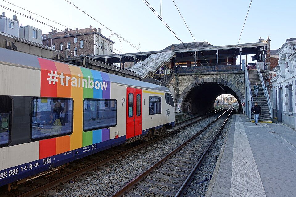 SNCB regional service at Etterbeek